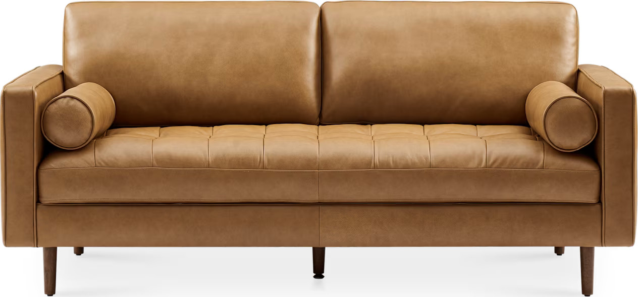 Madison Leather Sofa | Castlery | Castlery US
