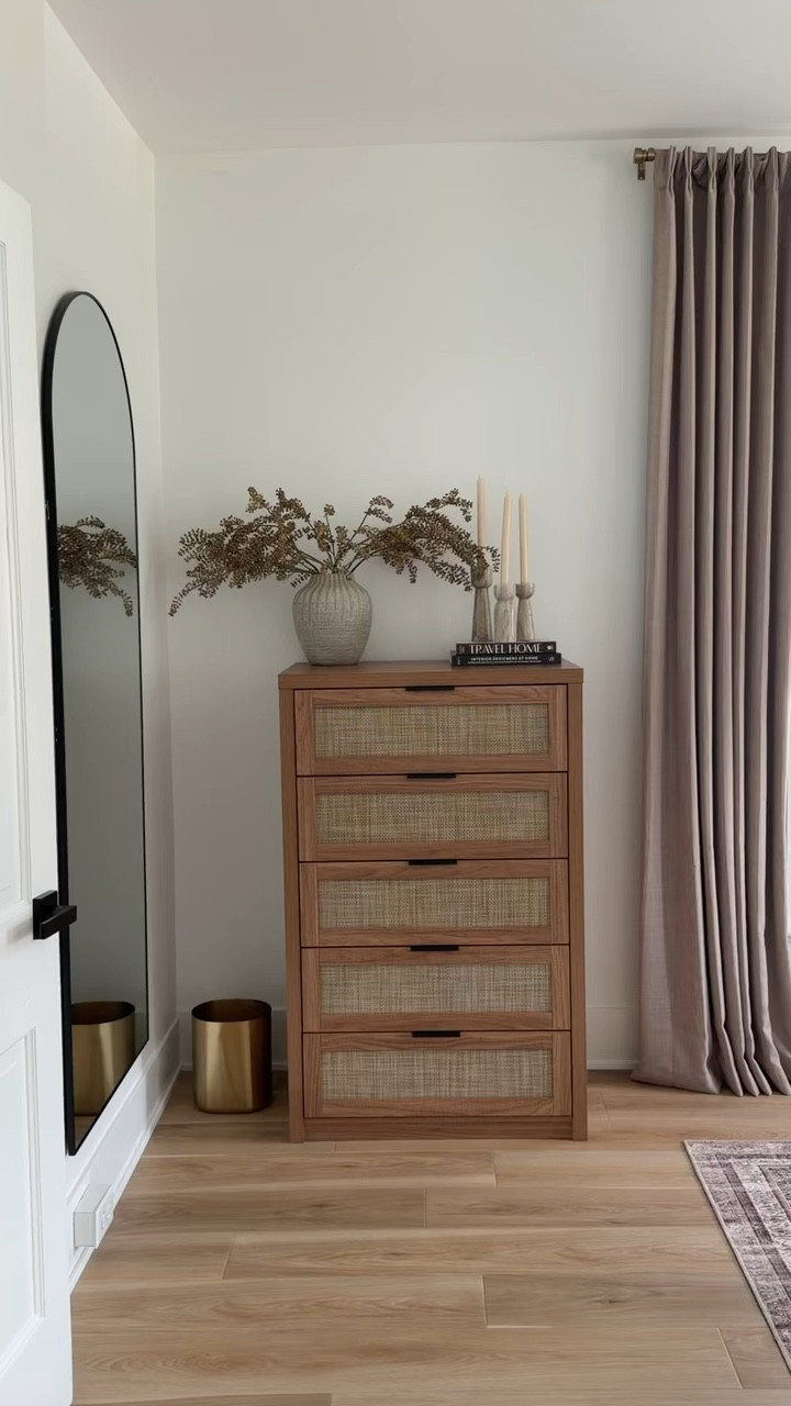 I love my new Wayfair dresser! I re-did the handles & love the way they turned out - this is the perfect price point for a beautiful sturdy quality piece of furniture. 

#Wayfairhome