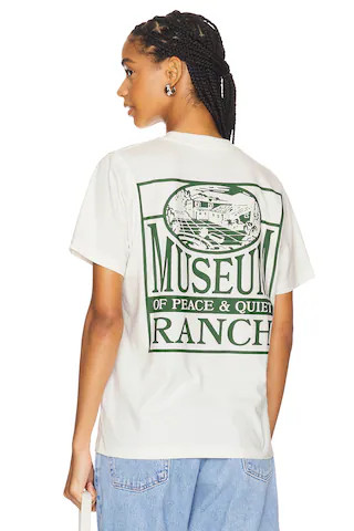 Museum of Peace and Quiet Museum Ranch T-Shirt in White from Revolve.com | Revolve Clothing (Global)