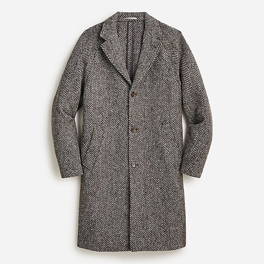 Ludlow topcoat in Irish wool herringbone | J. Crew US