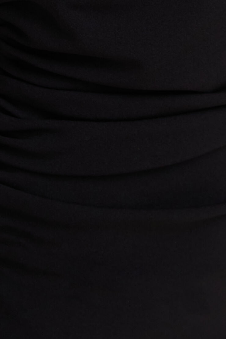 Off Shoulder Crepe Mini Dress | Dynamite Clothing
