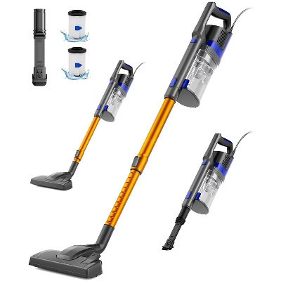 Wired vacuum cleaner with dual handle design, 800ml trash can, suitable for standing vacuum cleaners on hard floors | Target