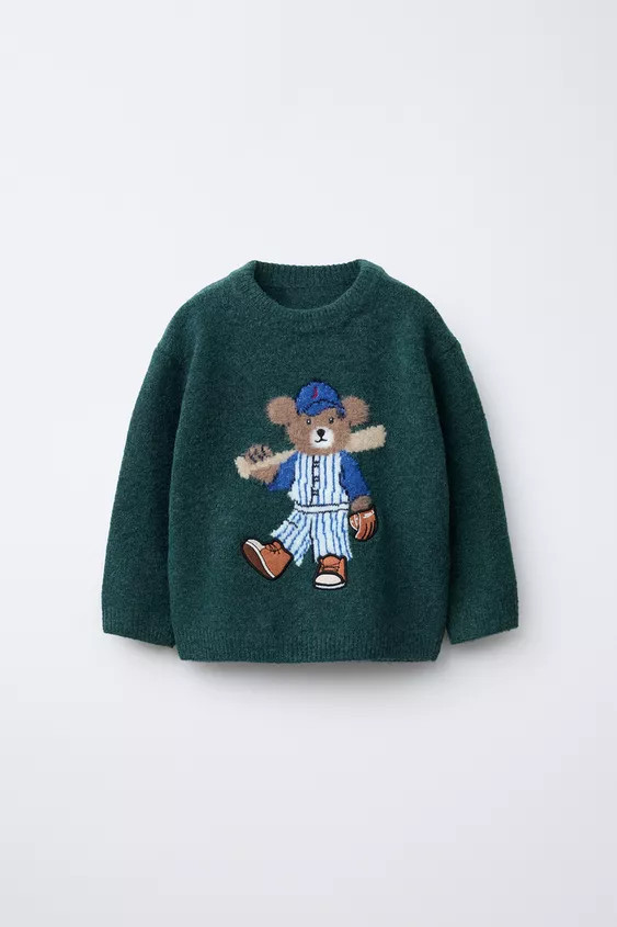 BEAR KNIT SWEATER | Zara US