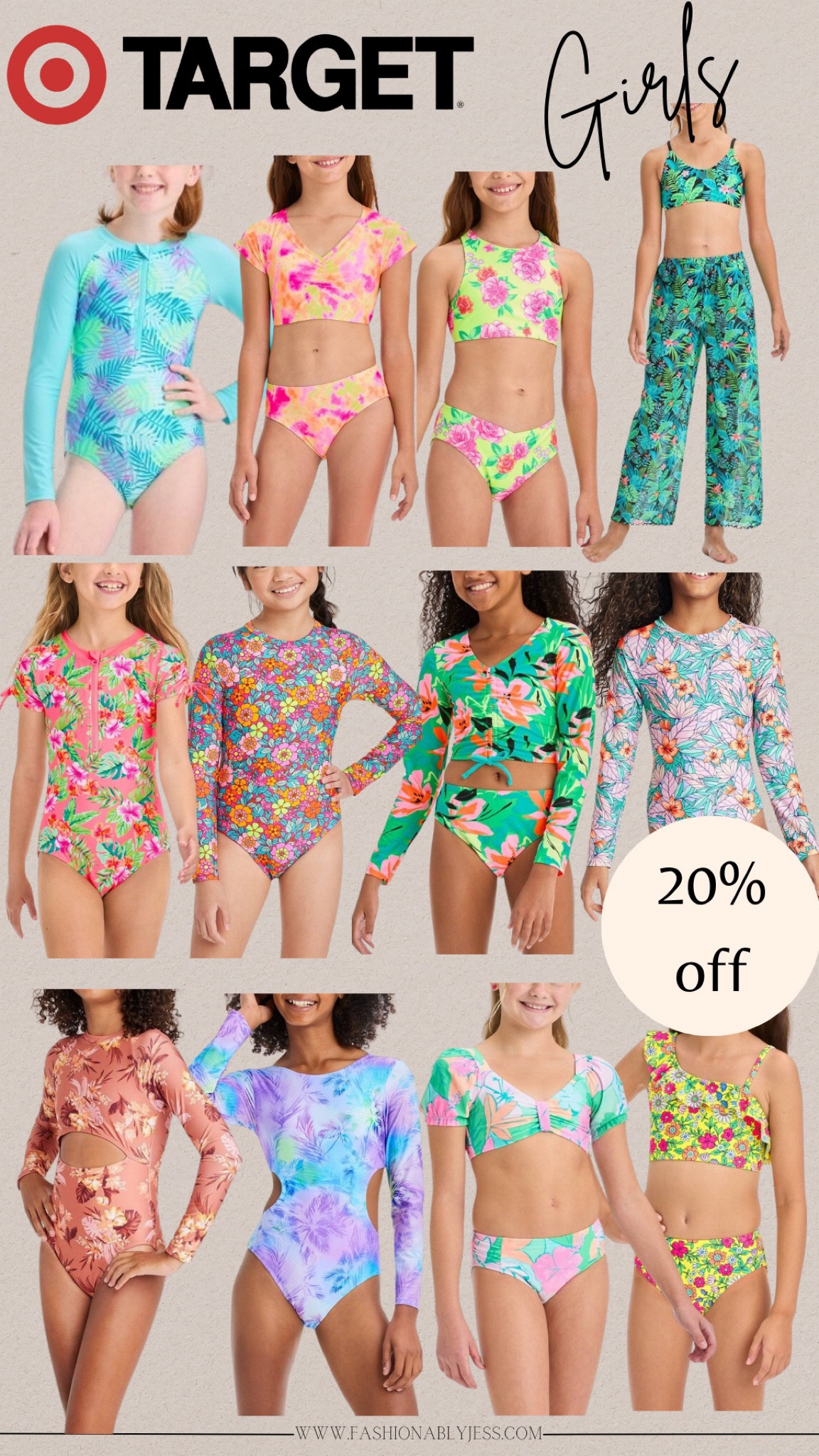 Cute target girls swimwear now on sale

#LTKswim #LTKstyletip #LTKxTarget