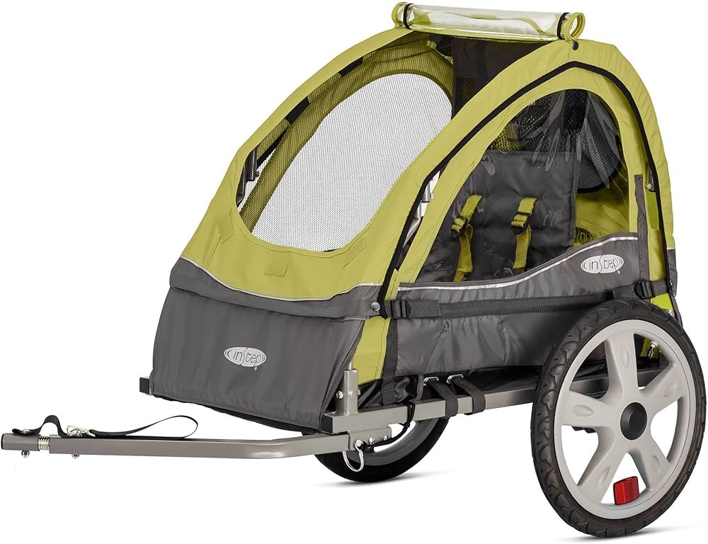 InStep Take 2 or Sync Kids Bike Trailer, Single or Double Seat, Universal Coupler, Folding Frame,... | Amazon (US)