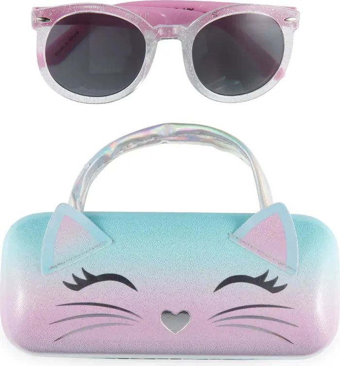 Capelli New York Kids' Celestial Kitty Sunglasses & Case Set | Nordstrom | Nordstrom