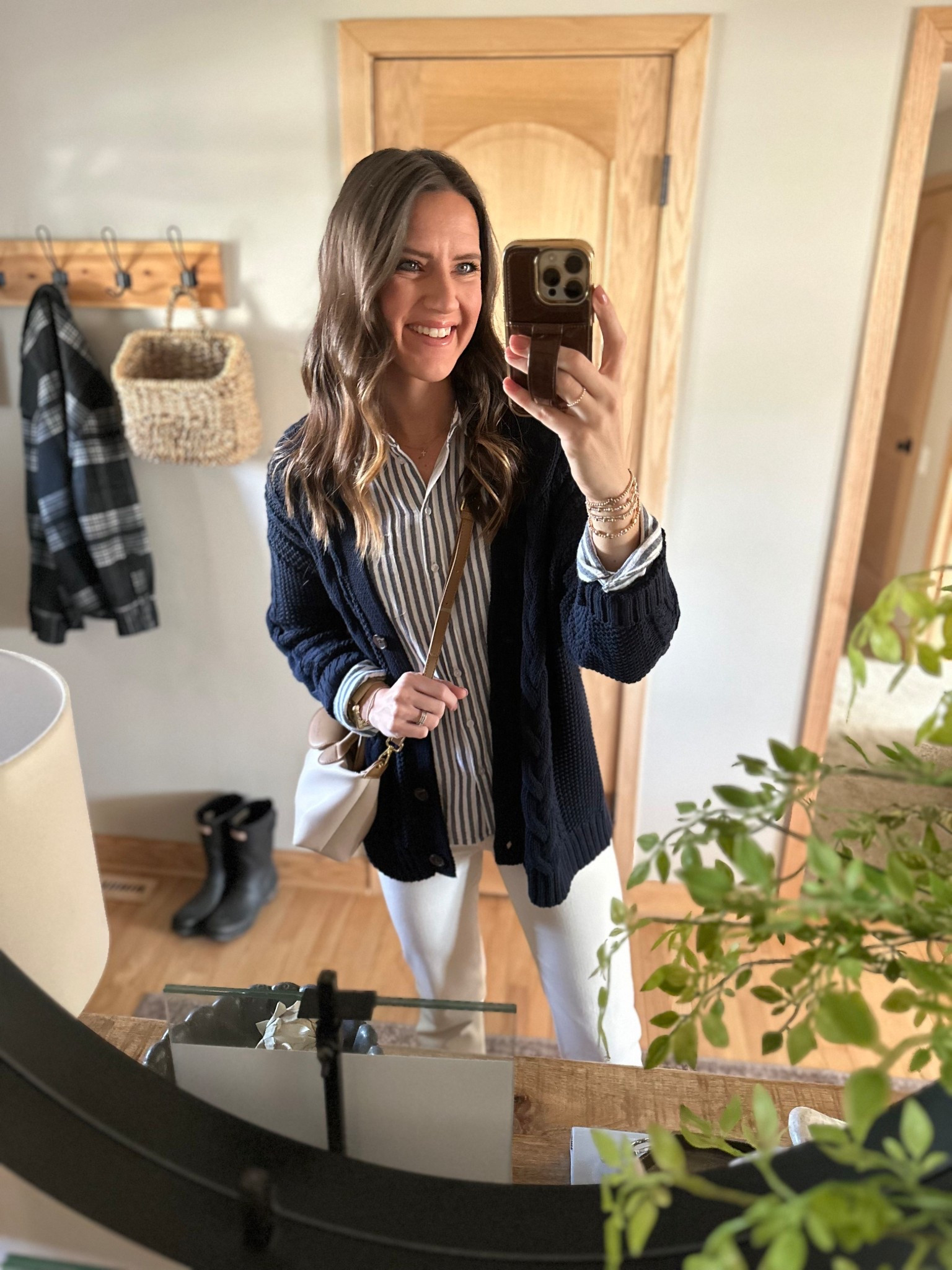 Todays church outfit 

Cardigan - small (oversized fit) 
Button up - small 
Jeans - size 27 regular 


#LTKFindsUnder100 #LTKFindsUnder50 #LTKStyleTip