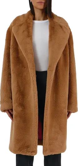 Stella Pluche™ Faux Fur Coat | Nordstrom