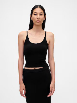 CashSoft Stretch Crop Tank Top | Gap (US)