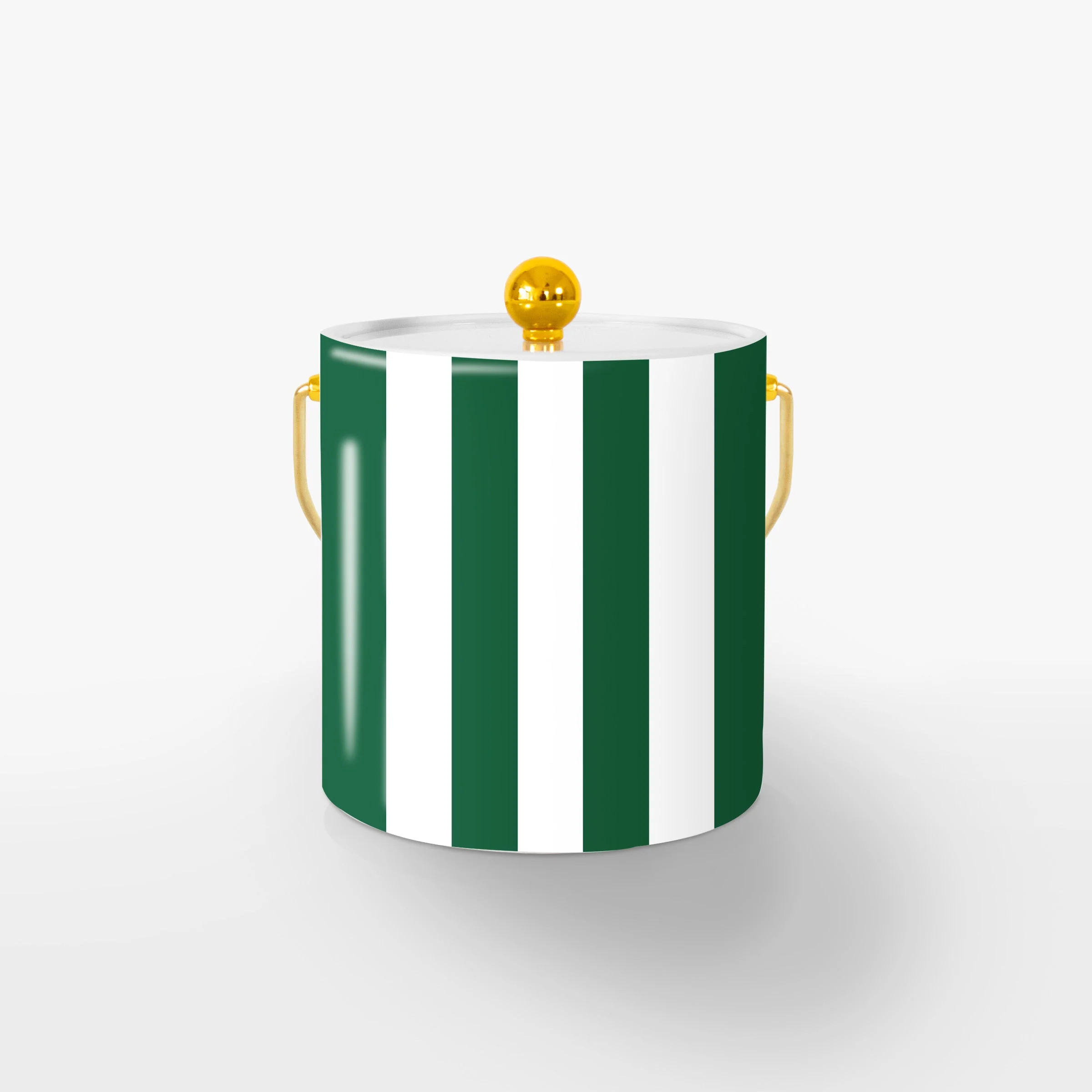 Insulated Ice Bucket – Personalized Bar Cart Accessory with Luxe Finishes | Katie Kime | Colorf... | Katie Kime Inc