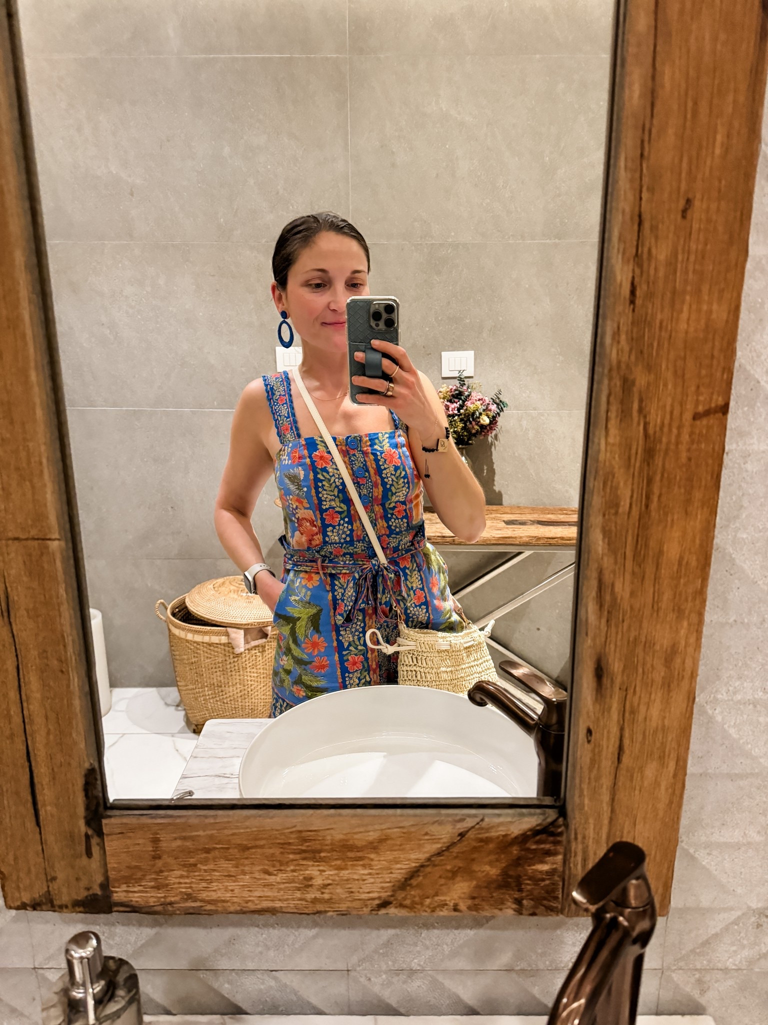 Wore the cutest Farm Rio romper for dinner in Mexico. Loving this straw bag from Target too! 

#LTKSeasonal #LTKTravel #LTKItBag