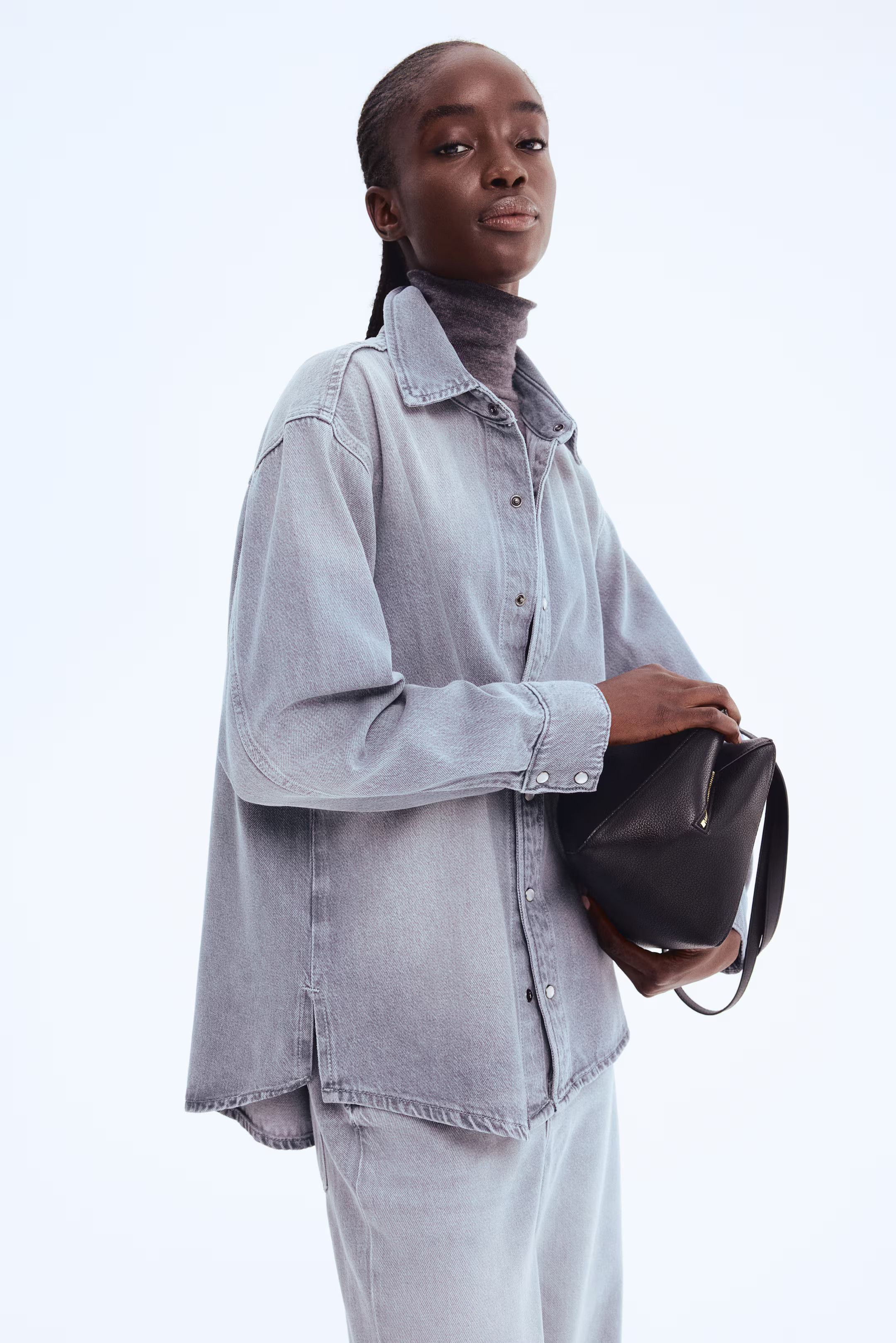 Feather Soft Denim Shirt | H&M (US + CA)