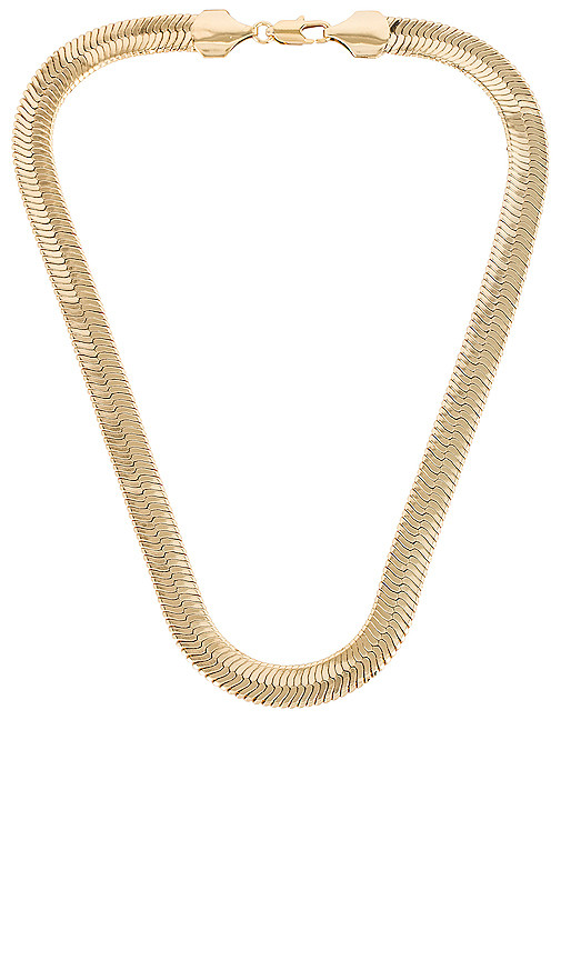 Child of Wild Serpent Necklace in Metallic Gold. | Revolve Clothing (Global)