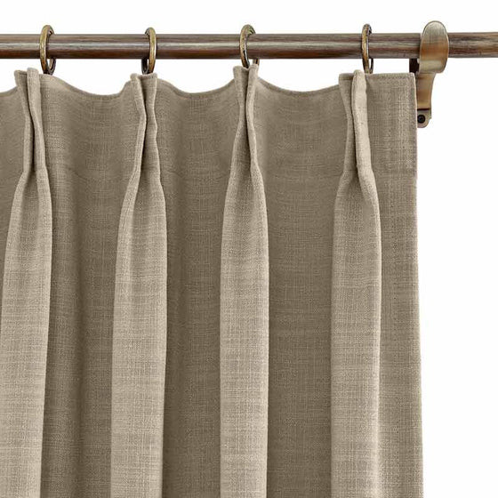 Liz Linen Drape Pleated | TWOPAGES