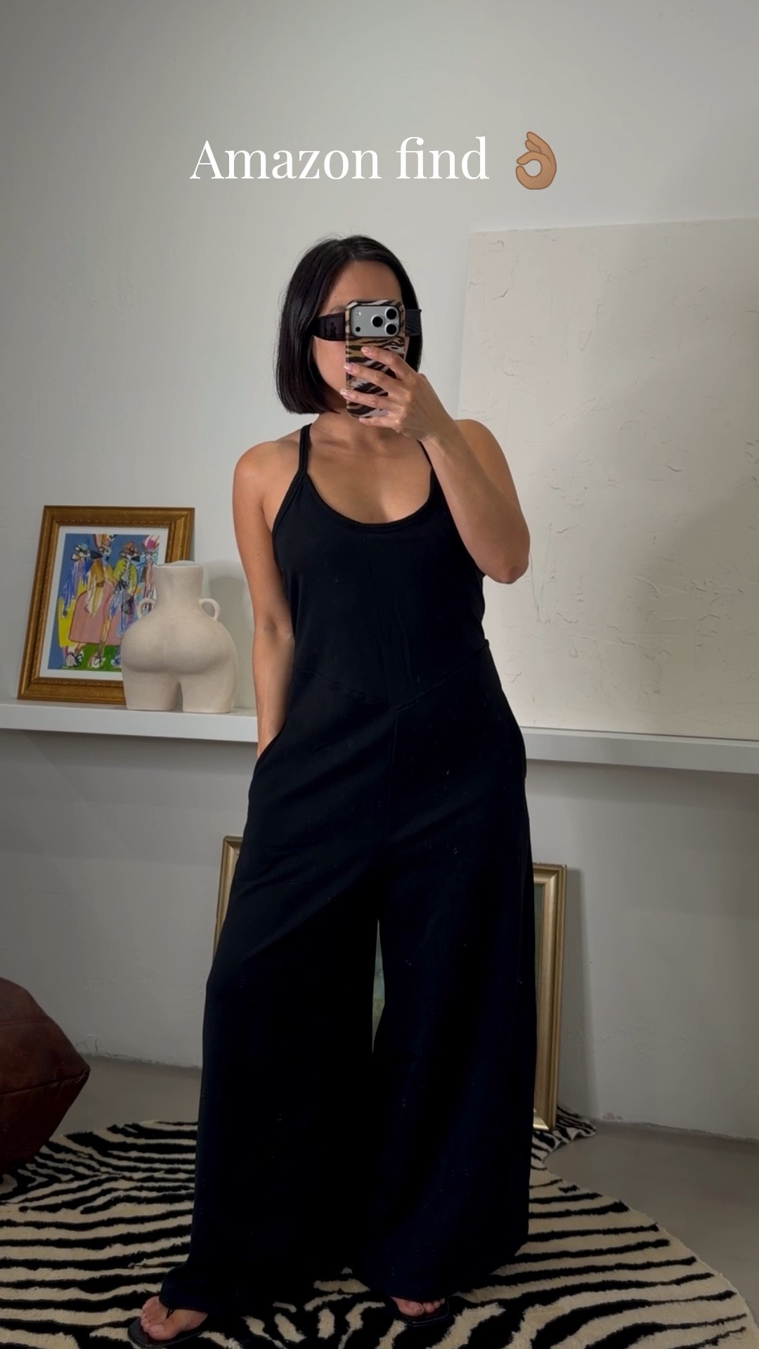 Amazon find! Easy romper! I’m only 5ft tall so this hits the floor on me but for most it will be ankle length. Wearing size S.

#LTKootd #LTKPetite #LTKSeasonal