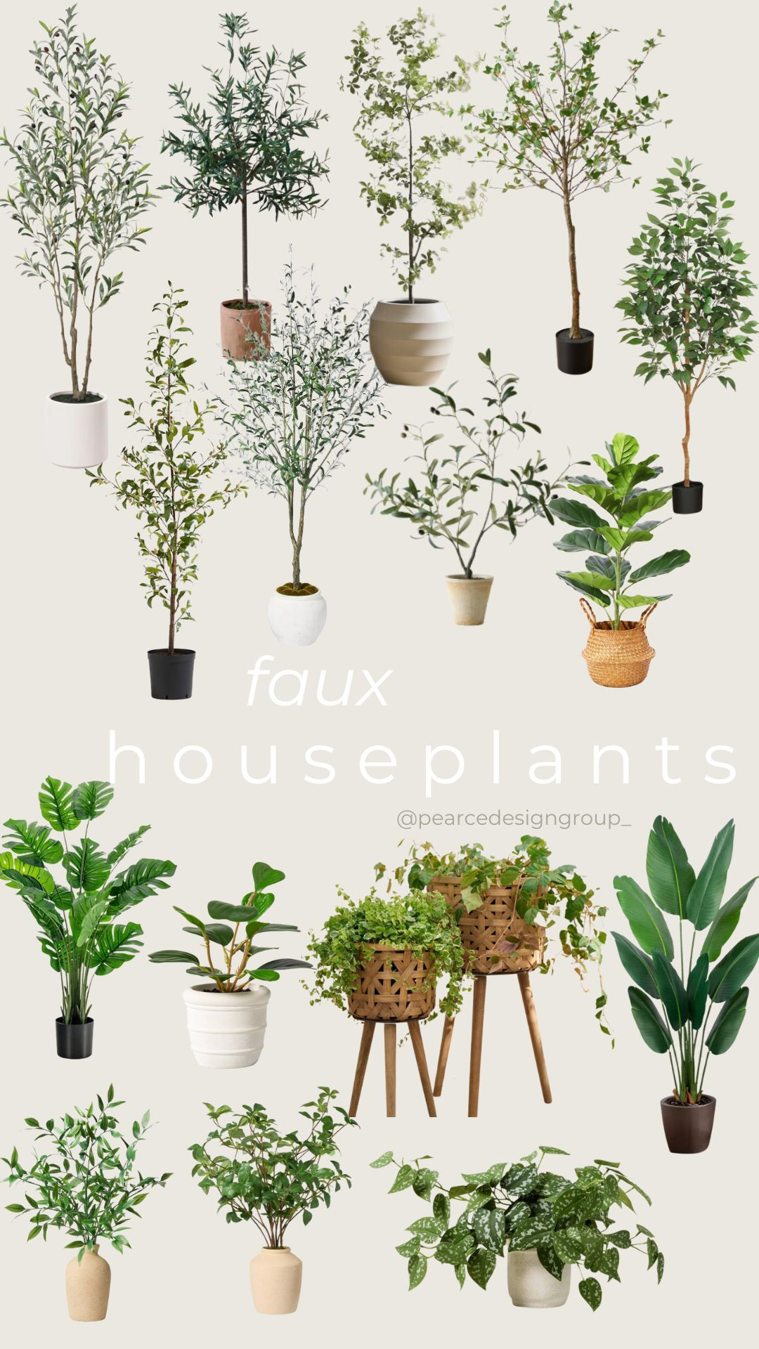 It's National Houseplant Day! Plants can add so much to a home: color, visual interest, bringing nature indoors, air filtration, texture, and more. But sometimes you just don't want the responsibility of caring for plants in your home. So we rounded some up faux houseplants that look just as good (if not better) than the real thing! Including some viral olive trees! 

 #LTKHome #LTKSaleAlert
