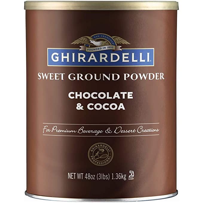 Ghirardelli Sweet Ground Chocolate and Cocoa | 3 lb. | Baking & Desserts | Amazon (US)