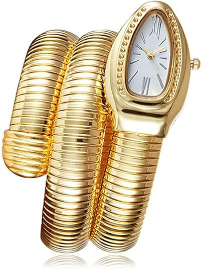 Snake Watches for Women, Snake Watch, Snake Shape Bangle Watches, Women's Dressing Snake Shape Br... | Amazon (US)