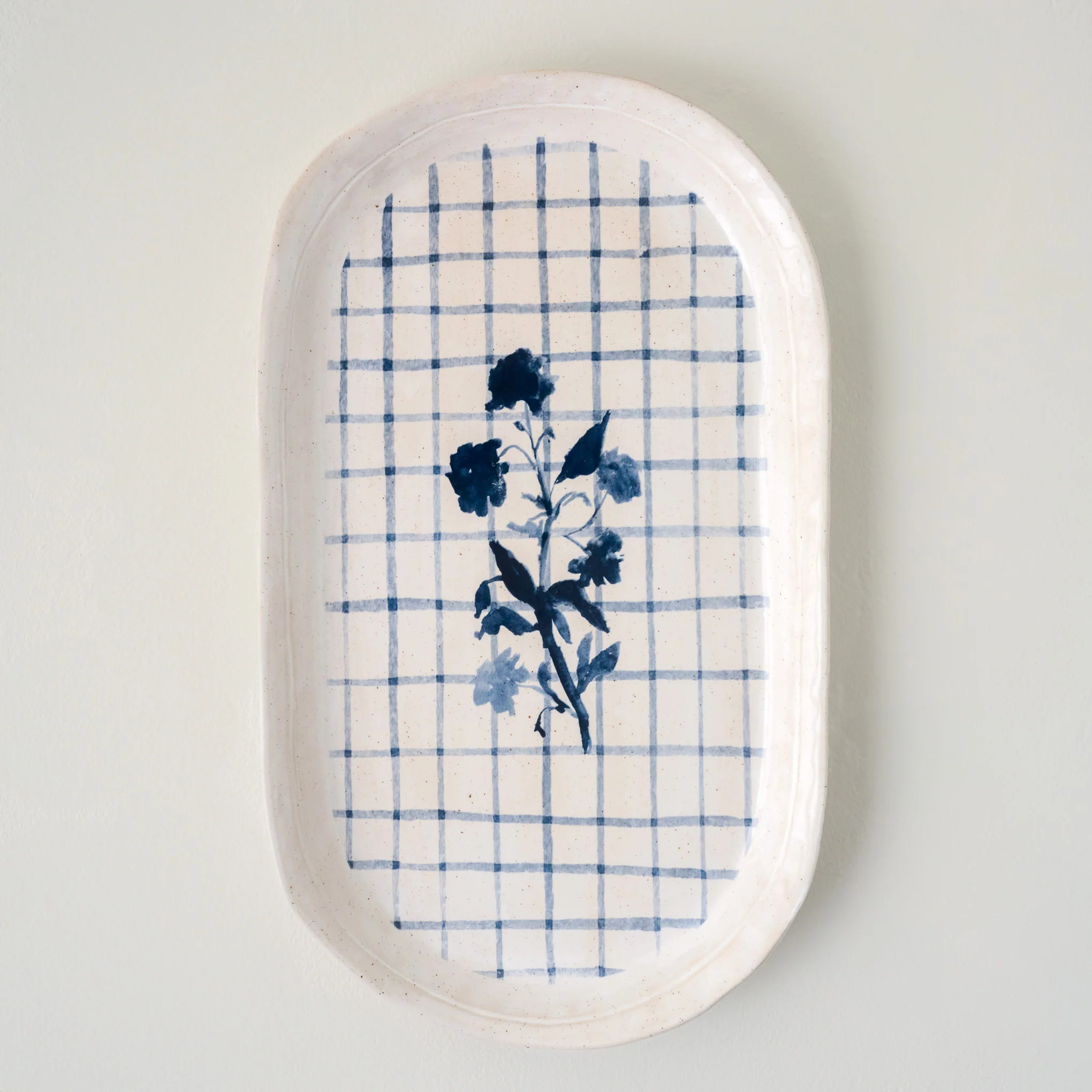 Lila Floral Serving Platter | Magnolia