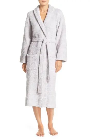 Women's Barefoot Dreams Cozychic Robe, Size 3 - Grey | Nordstrom
