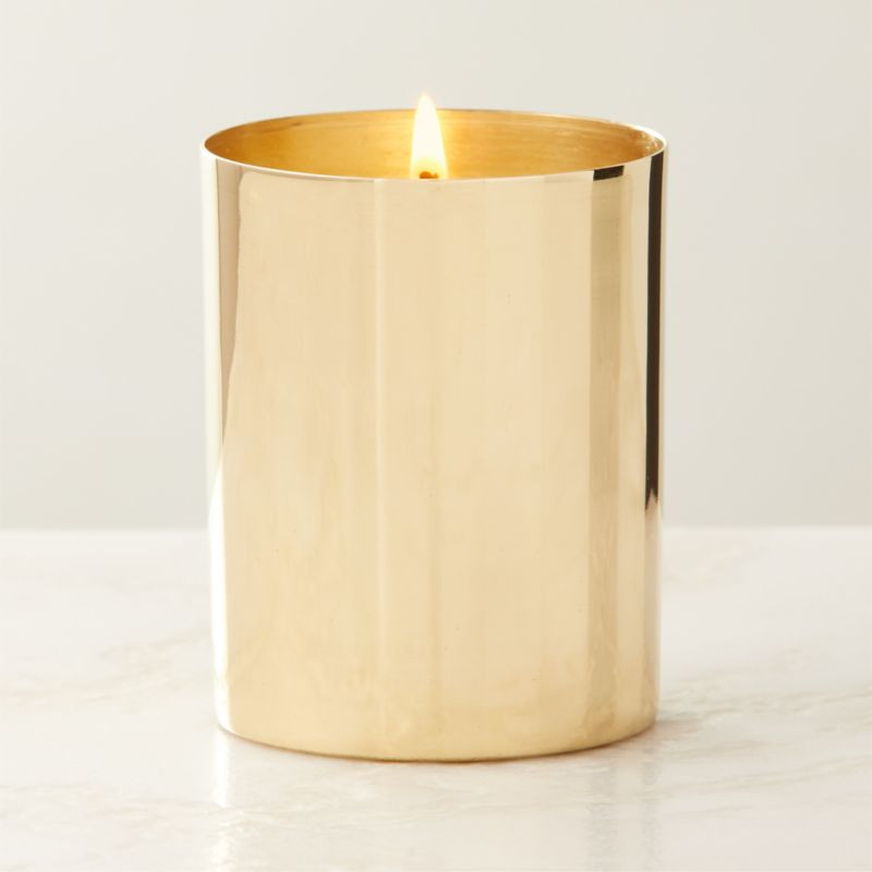 Lemongrass + Oud Scented Candle 8 oz. + Reviews | CB2 | CB2