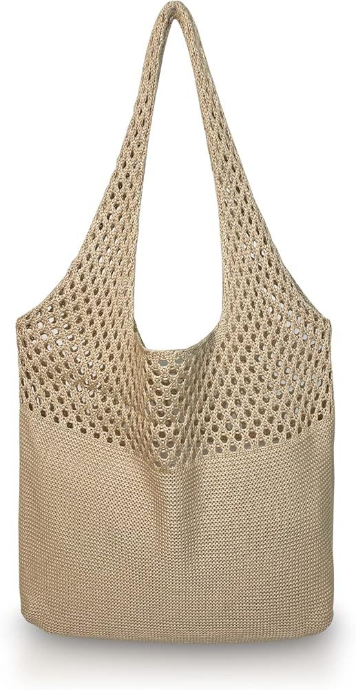 Shoulder Aesthetic Tote Bag for Women,Beach Bag Shoulder tote bag Hobo,Shopping Handbag Accessori... | Amazon (US)