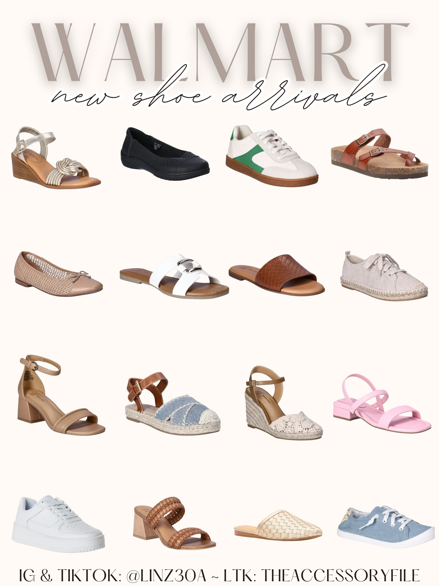 New shoes for spring. Most styles comes in other colors.

#walmartfinds #walmartfashion #walmartfashionfinds #walmartstyle #walmartshopping #walmartshares #walmartshoes #walmart #walmartdeals #walmartspring #walmartspringfashion #walmartspringfinds #walmarthaul #walmartgems #walmartexclusive #walmartdeal spring shoes, sneakers, gym shoes, running shoes, vacation shoes, vacation outfits, work shoes, mules, spring sandals, sporty sandals, slides #ltkshoecrush #ltkseasonal #ltkfindsunder50 
