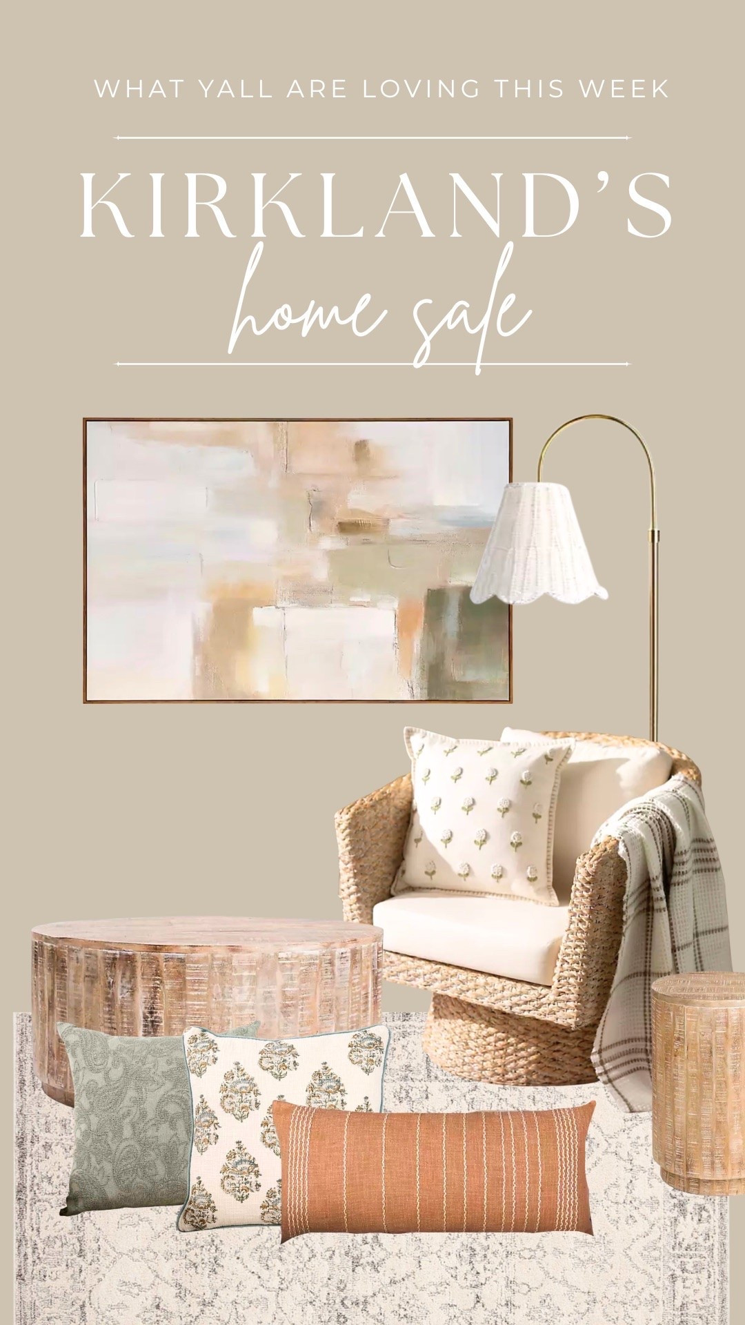 @kirklands has some of the best decor finds! These neutral light summer vibes are so cute and really warm your space up without so many pops of color!
Use code ALEXANDRA40 for 40% off one regular priced item! Plus even more savings during the Memorial Day sale promotions happening right now!


Memorial Day, sale alert, memorial sale, home refresh, home decor, home inspo, parties, themes, summer home

#LTKSaleAlert #LTKHome