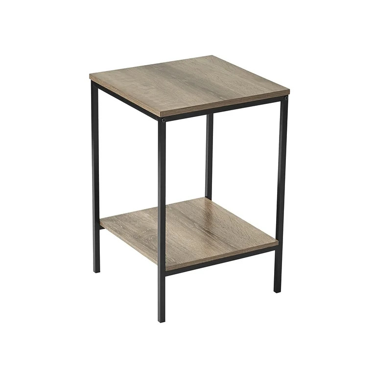 Mainstays 3-Piece Coffee and End Table Set, Rustic Brown | Walmart (US)