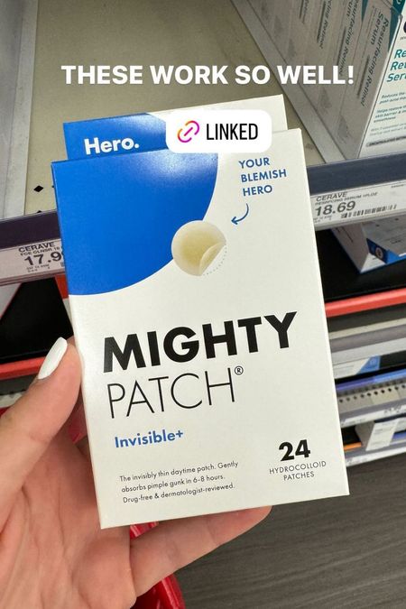 Beauty restocks at target // mighty patch // beauty // hero // pimple patches 

#LTKFindsUnder50 #LTKBeauty