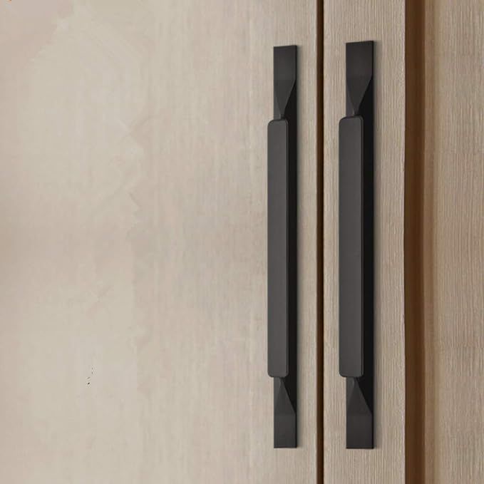 Kitchen Cabinet Pulls - Black Cabinet Handles - 5 Pack Long Cabinet Hardware for Drawers Dresser ... | Amazon (US)