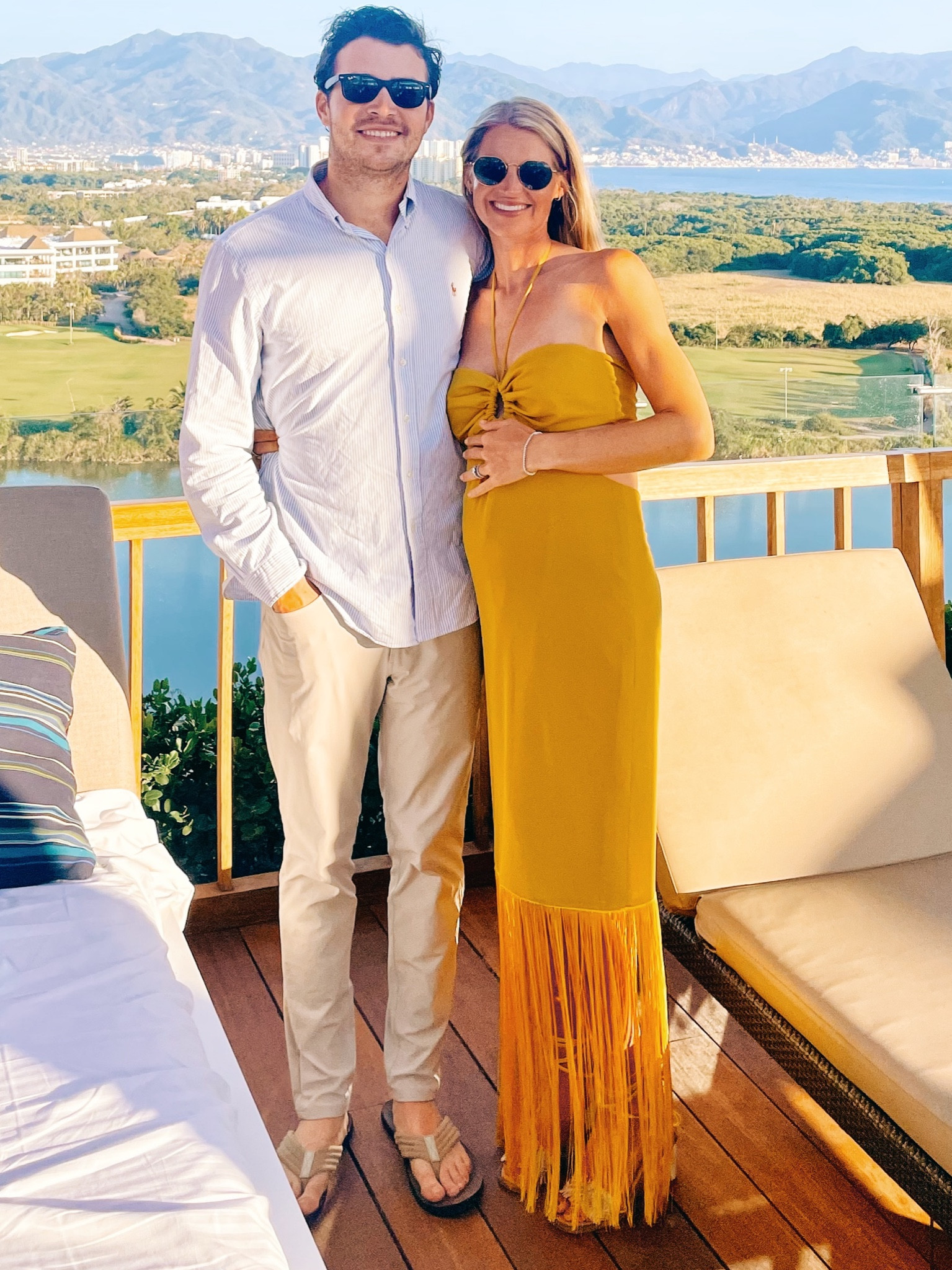 My Babymoon dress is on sale with all sizes in stock!! So comfortable and such a fun maxi dress to wear on vacation. Easily works with a bump or without a bump - and the price now is so good!! Would make a great black tie summer wedding guest dress

Summer dresses, wedding guest dresses, fringe maxi dress, cut out fringe trim maxi dress , yellow dress , Babymoon dress , Mexico vacation , vacation dresses 

#LTKstyletip #LTKSeasonal #LTKsalealert