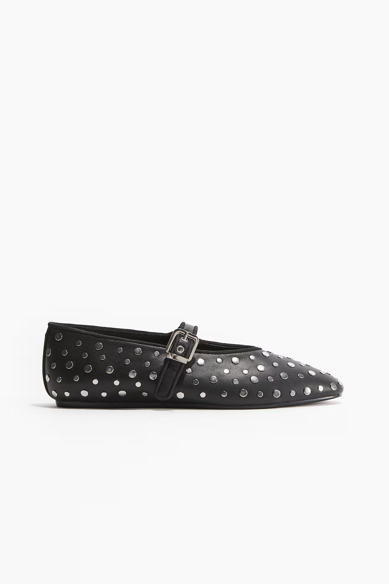 Studded Mary Jane Ballet Flats | H&M (US + CA)