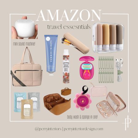 Amazon travel finds and essentials! 

#LTKfamily #LTKtravel #LTKhome