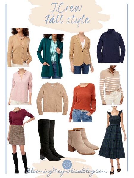 J.Crew fall style. Up to 60% off everything. 

• cardigan sweater • crewneck  sweater • sweater blazer • puff sleeve sweater • Turtleneck sweater • button front pullover • polo sweater • plaid dress • schoolboy sweater blazer • houndstooth mini skirt • houndstooth blazer • suede ankle boots • suede knee high boots 




#LTKunder100 #LTKSeasonal #LTKsalealert