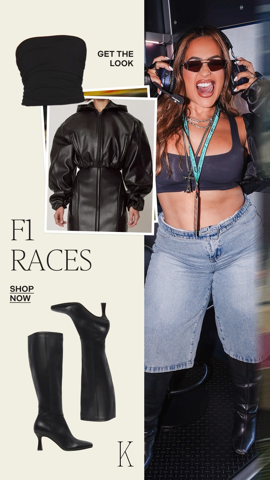 What I wore to F1! 

#LTKMidsize #LTKActive