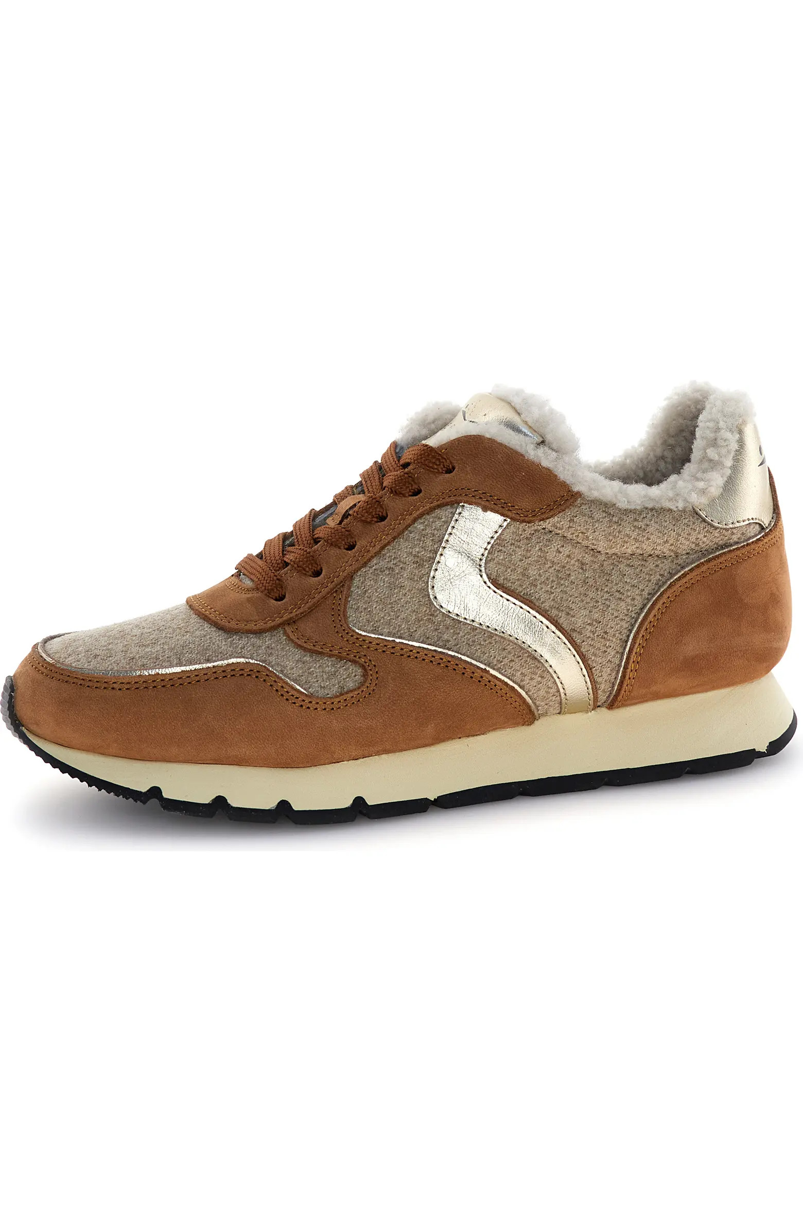 Julia Genuine Shearling Sneaker (Women) | Nordstrom