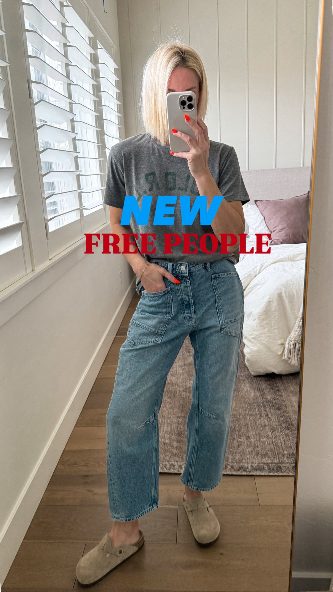 NEW STYLE of jeans and I’m in love. Out a mix of the moxie & barrel. Such a fun & flattering silhouette in the perfect medium wash. The pocket detail is my favorite!
Wearing color: COUNTY FAIR
Fits tts, or size down for a less loose fit.
Wearing my true size 27

#LTKootd #LTKOver40 #LTKfitnessgoals