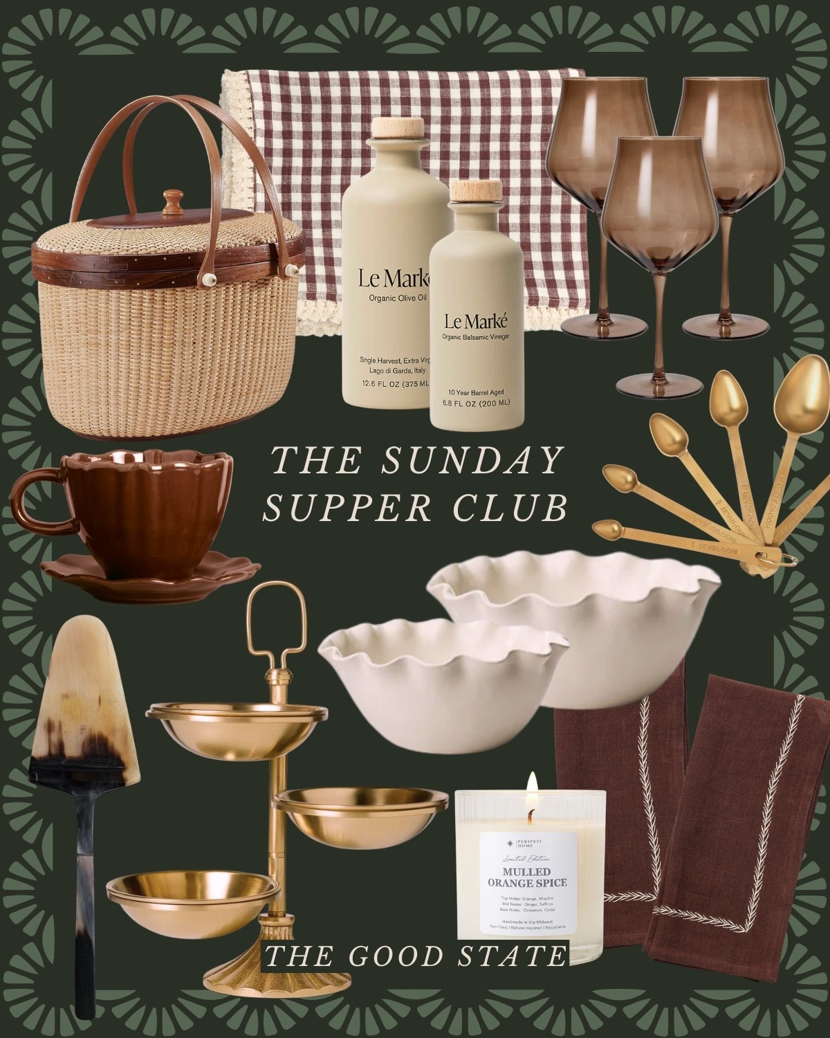 This is for the girlies who find joy in the cozy aroma of pumpkin bread fresh out of the oven. For the ones who love the smell of roasted squash and the fragrance of a harvest soup that has been simmering all day. This is for the ladies who embrace chilly mornings and the magic of the seasons changing. For the ladies who love the sound of rustling leaves and the crackle of sourdough as it’s torn apart at the table. For those who romanticize every stir of their stovetop potpourri and those who breathe a little deeper and linger a little longer under the glow of a candlelit table. This is for the ladies who are anticipating cooler Autumn days so they can finally wear their favorite chunky sweater and suede boots. For the ones already planning their Fall Dinner Party. This collection is for the hostess that makes everyone feel at home. The one who knows Fall is more than just as time of year—it’s a feeling🍂

#ltkstyletip #ltkunder50 #amazonfashion #founditonamazon #ltksalealert #slowliving #romantizeyourlife #fall #fallstyle #fallseason #autumn #90saesthetic #ralphlauren #falloutfit #preppyfashion 
#falltablescape #tablescapes #tablescapestyling #marthastewart #hostesswiththemostess



#LTKSeasonal #LTKFindsUnder100 #LTKFindsUnder50