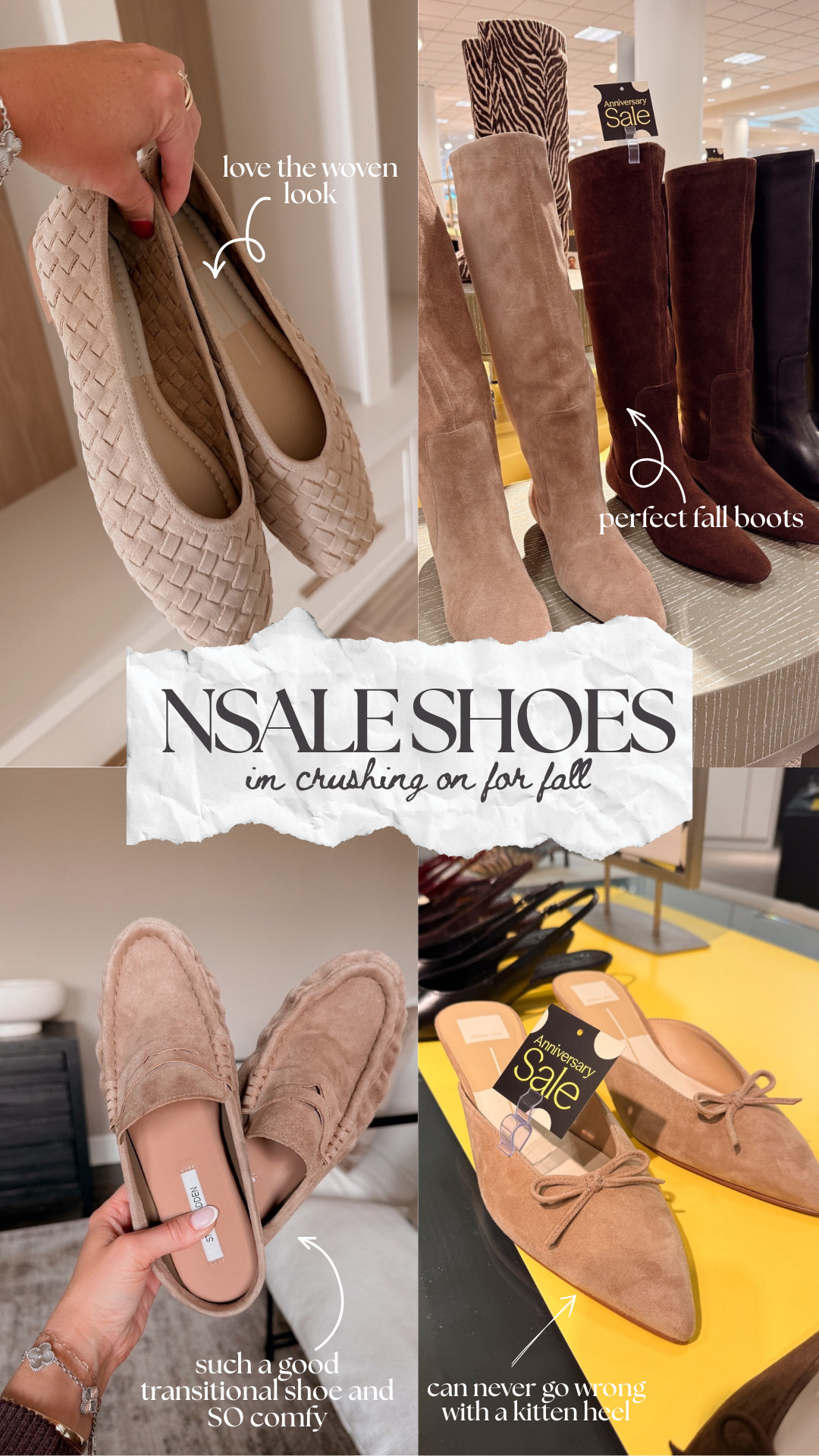 Last chance for nsale! Picked up these beauties for fall 🍁

sale alert, boots, fall outfits, shoe crush, suede, ballet flats, loafers, kitten heels, amanda west, almost_readyblog 

 #LTKSeasonal #LTKSaleAlert