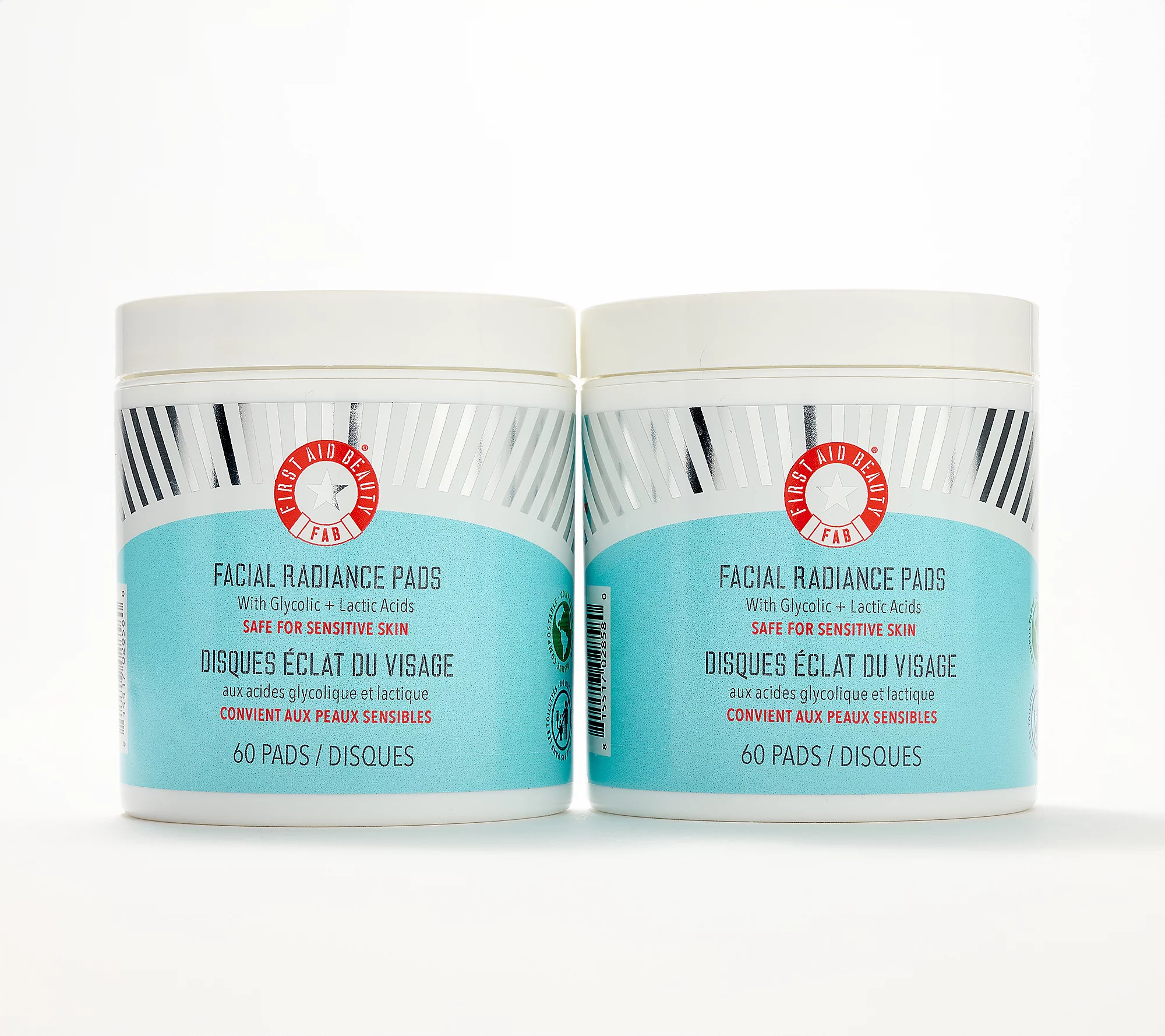 First Aid Beauty 60ct Facial Radiance Pads Duo | QVC