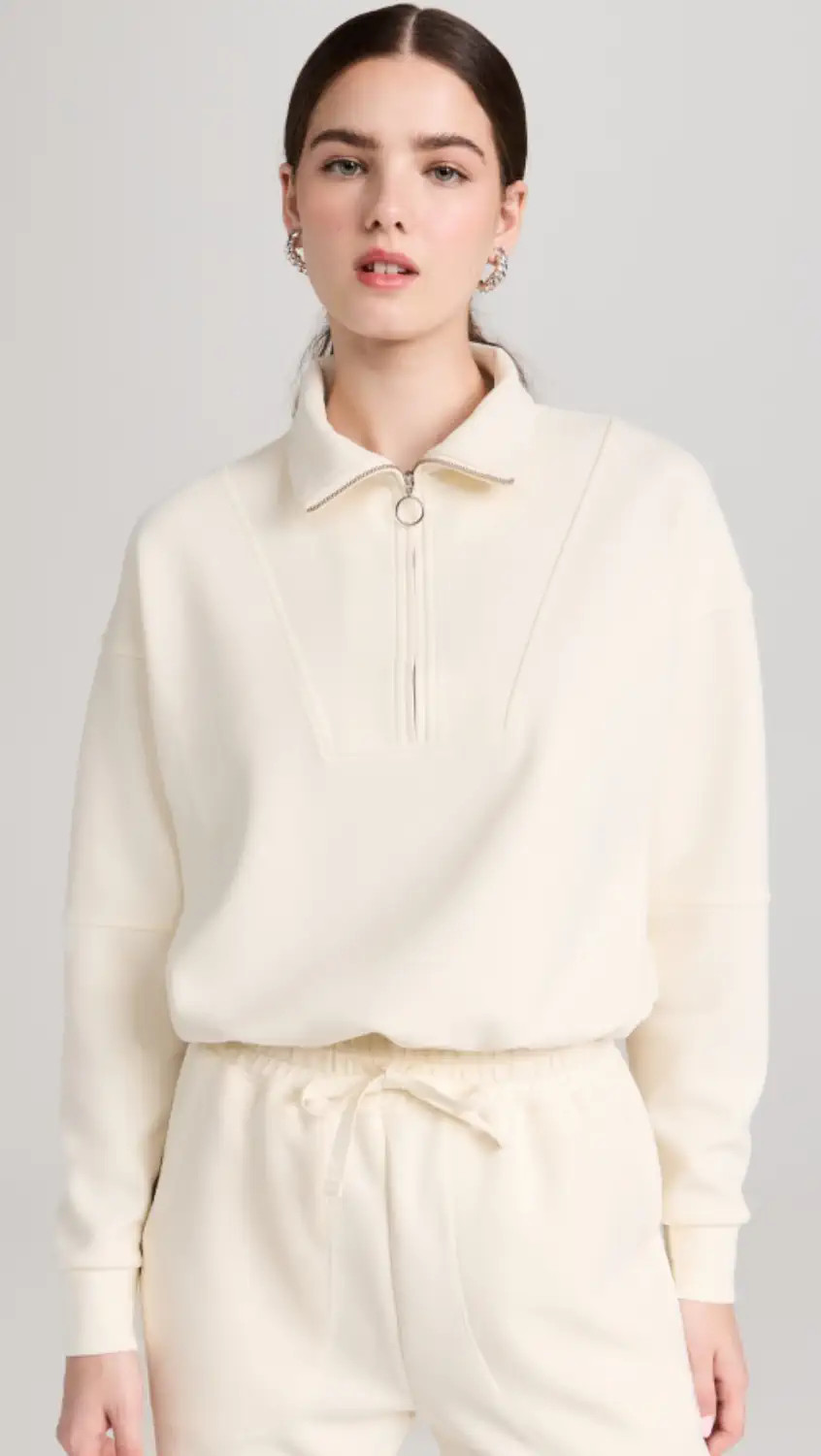 Sand Wash Funnel Neck Half Zip | Shopbop