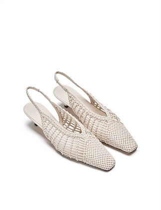 WOMEN'S CALI WOVEN MULE SHOE | David Jones (Australia & New Zealand)