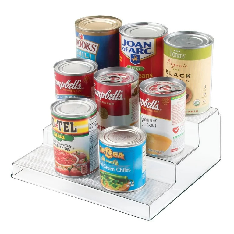 InterDesign 3-Tier Kitchen Pantry Organizers, Clear | Walmart (US)