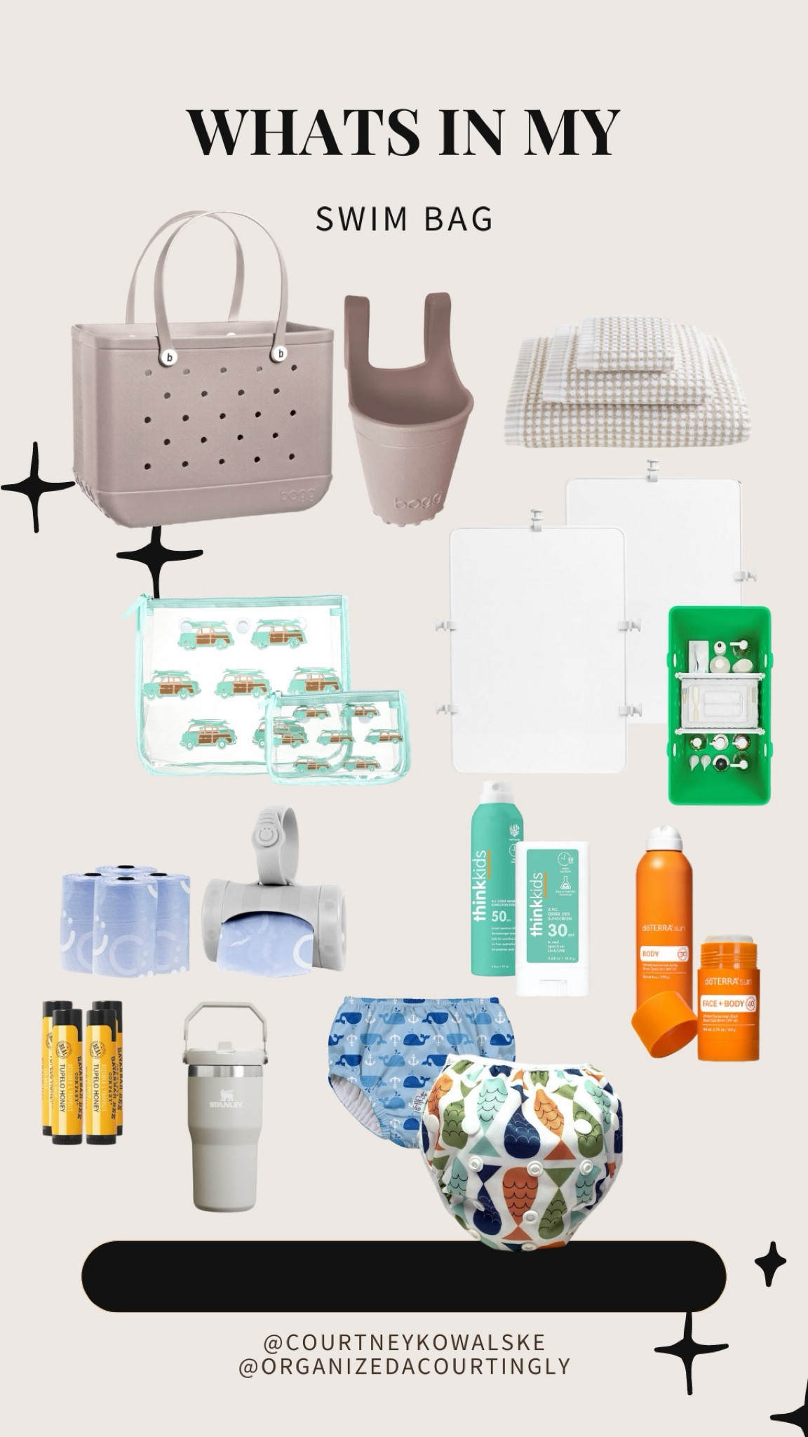 Swim Bag Essentials

#LTKFamily #LTKHome #LTKBacktoSchool