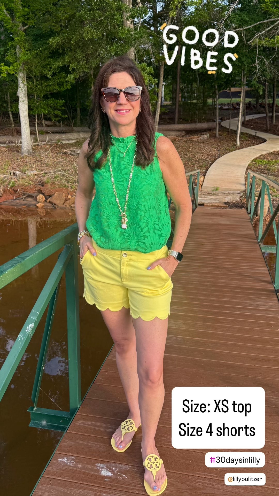 Summer Outfit 

Wearing a size XS in top and size 4 in the shorts. Linked top and shorts in two places in case size was hard to find. Love the colors together! 

Use code: lillylover10 for the bracelets 

#LTKSummerEdit #LTKStyleTip #summer #summerdress #springdress #vacationdress #vacationoutfit #vacationstyle #springstyle #maxidress #casualstyle #casualoutfit #ootdfashion
#outfitinspiration #outfitinspo #ootd #momoutfit #momoutfits #momstyle #momstylelife #traveloutfit #LTKOver40 #LTKBeauty 

shorts, summer, summer outfit, summer fashion, summer shorts, buttercup shorts, eyelet top, lace top, belt, vacation outfit, vacation style, summer style, summer clothes, Lilly Pulitzer, the sparkled shell, 


#LTKShoeCrush #LTKSeasonal #LTKTravel
