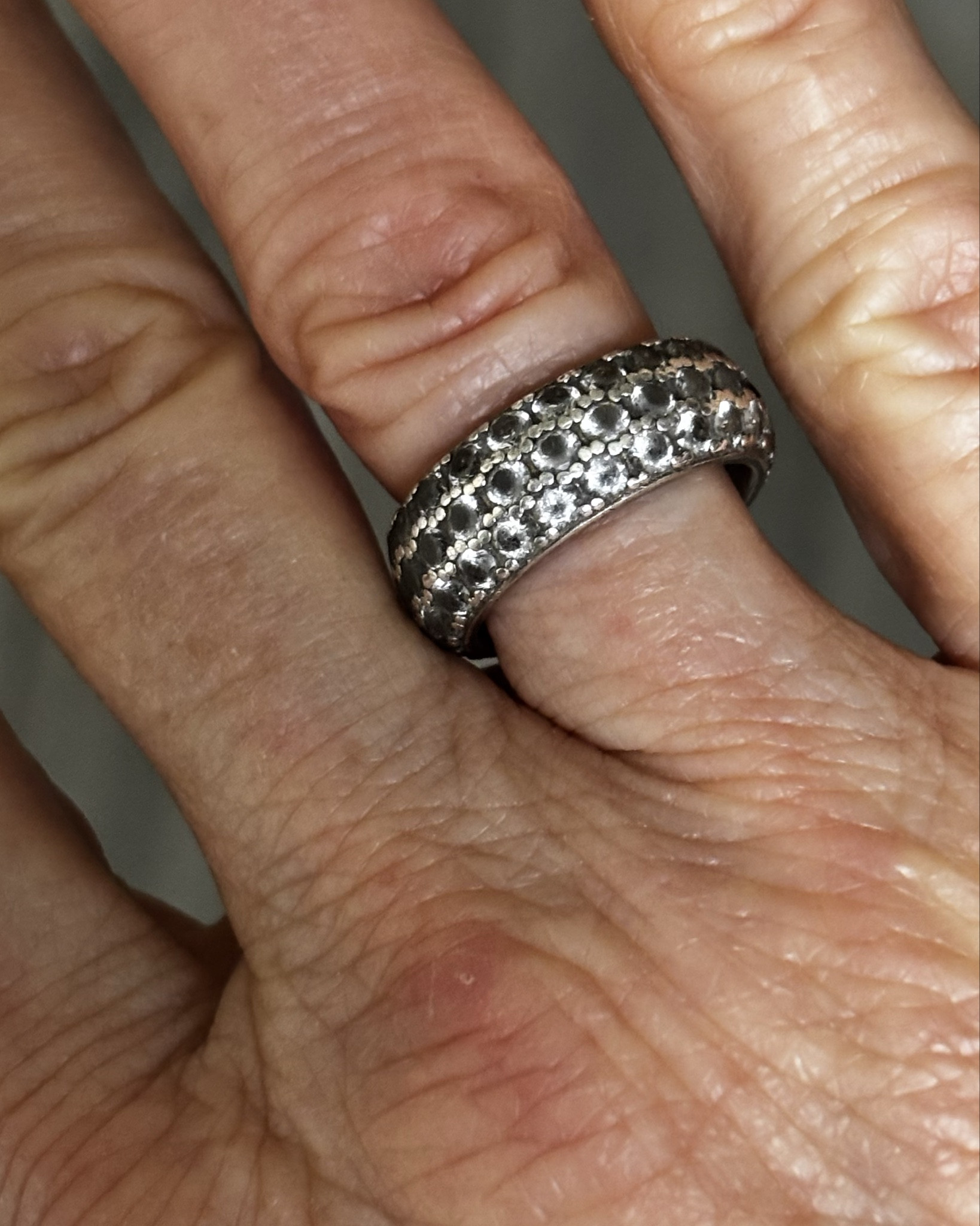 I’ve had this ring for 4 years and it still looks stunning! It’s under $40 on Amazon, true to size (I’m wearing a 6), and people are always shocked when I tell them how affordable it is. If you’re looking for a budget-friendly statement ring that holds up, this is it.
#AmazonFinds #StatementRing #AffordableJewelry #EverydayJewelry #LTKJewelryFinds

#LTKFindsUnder50 #LTKBeauty #LTKSaleAlert