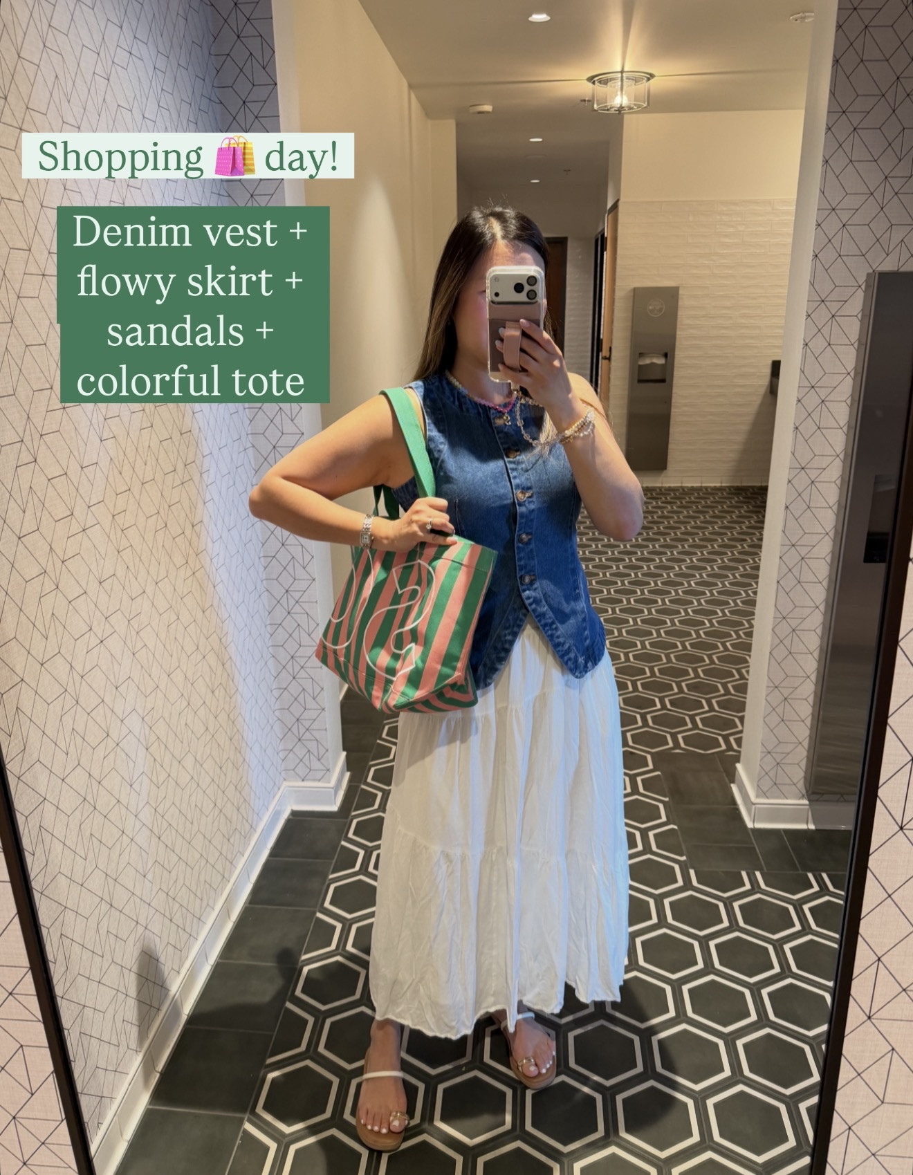 Amazon vest and maxi skirt // mom outfit

#LTKootd #LTKmomlife #LTKOver40