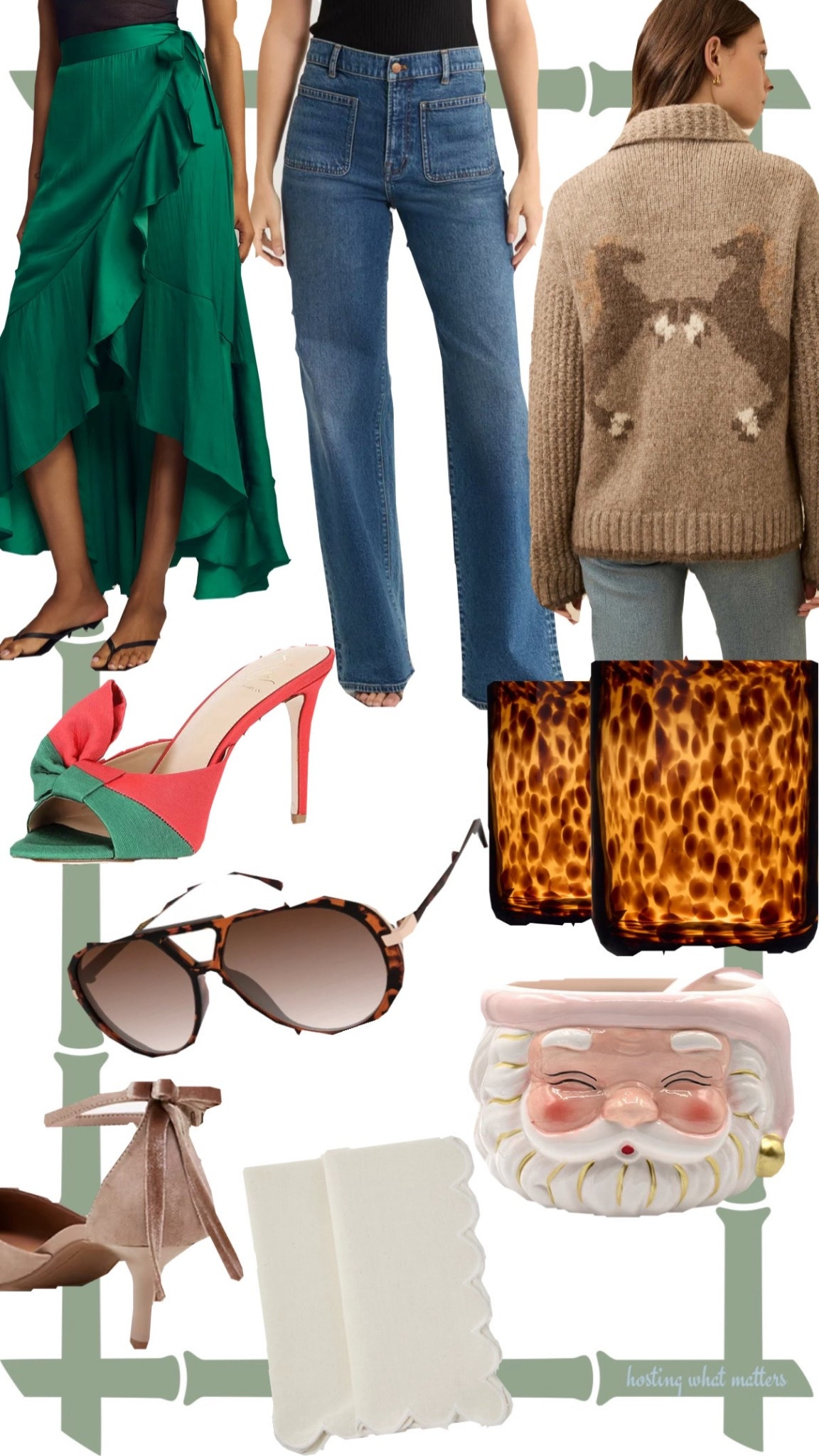 Links lately! 

Tortoise shell glasses #sunglasses #holidayoutfit #santa #horsesweater #skirt #jeans heels shoes 

#LTKStyleTip #LTKFindsUnder100 #LTKHoliday