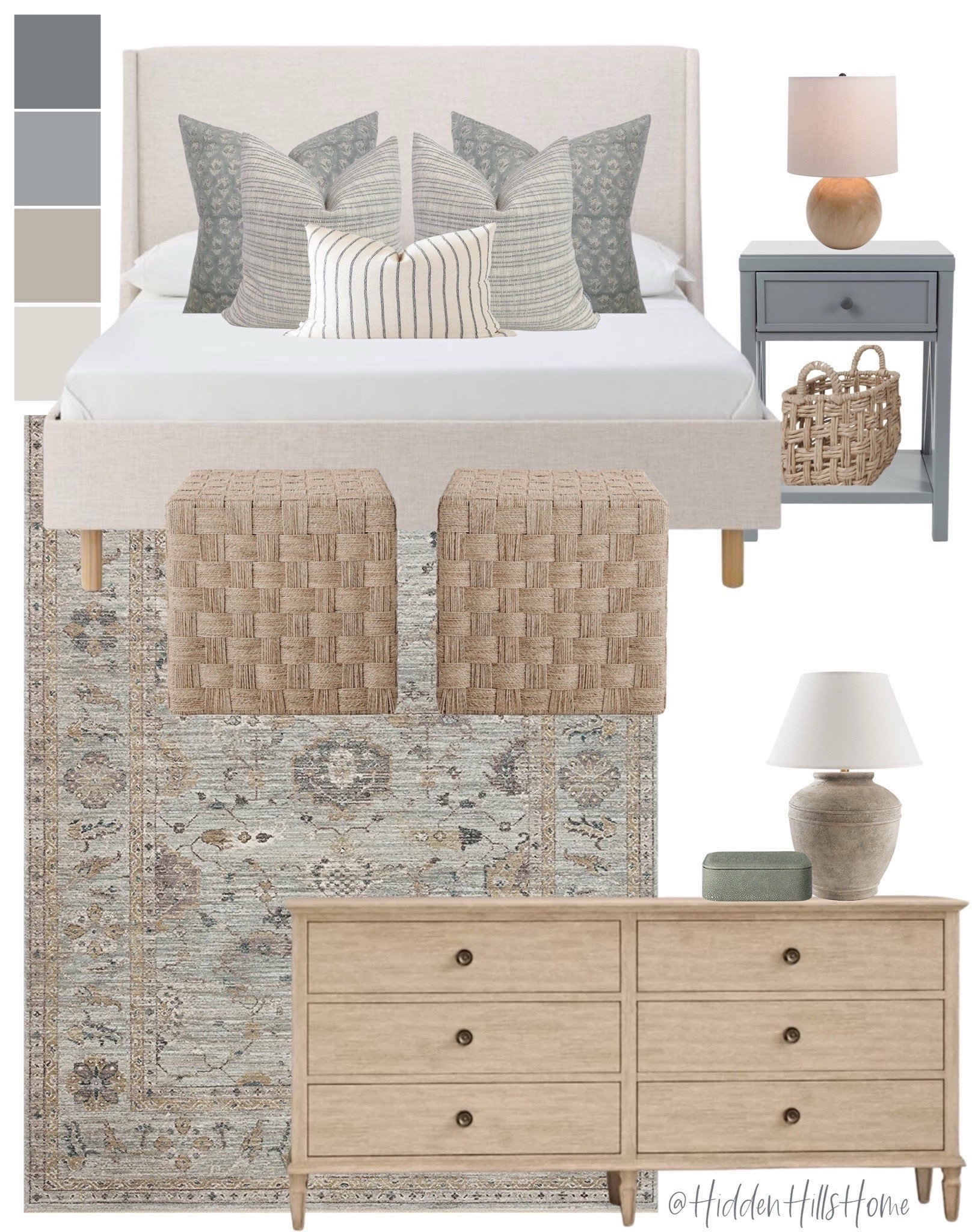 Bedroom decor, bedroom decor ideas, home decor, bedroom rug, nightstands #bedroom


#LTKHome #LTKSaleAlert
